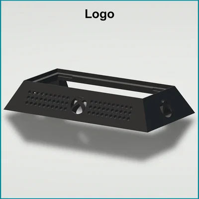 Chân đế Xbox Series S kèm khe gắn ổ cứng 2.5" - Mẫu lỗ tròn
