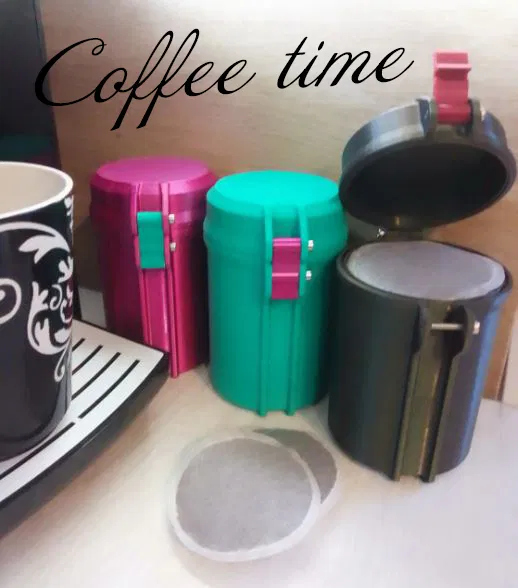 Hộp trụ phong cách hầm hố (Cylindrical rugged box) - Image 2