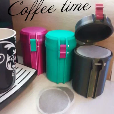 Hộp trụ phong cách hầm hố (Cylindrical rugged box)