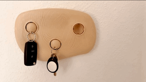 Woodworks | Giá treo chìa khóa thông minh dạng khớp cầu - Image 2