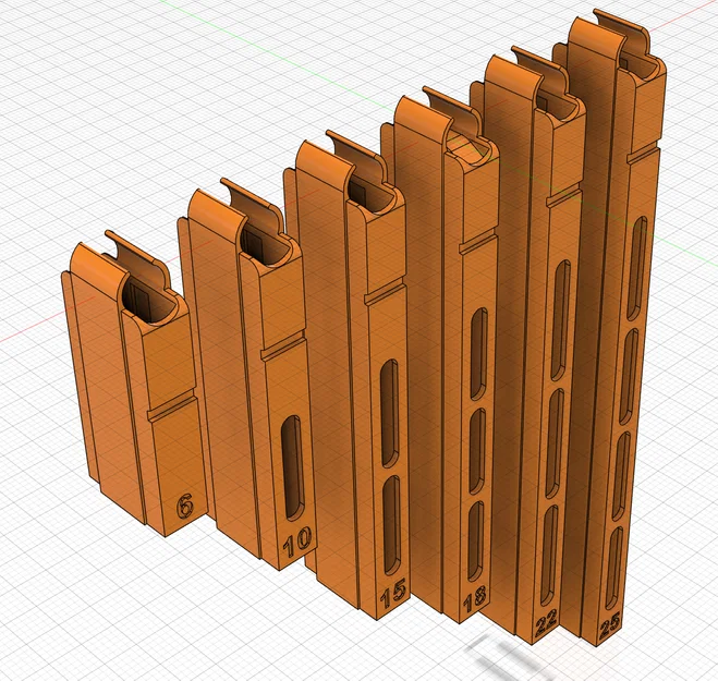 Băng đạn Talon V2 tự in (kiểu thẳng và kiểu nghiêng) - Image 1