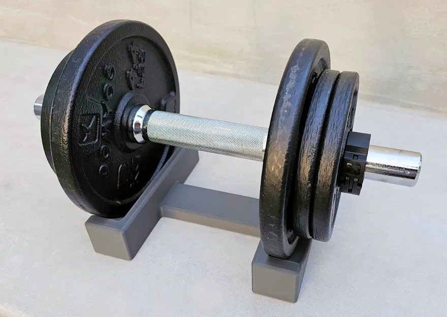 Đế đỡ tạ đơn 10kg (Dumbbell Stands) - Gọn gàng, chắc chắn - Image 1