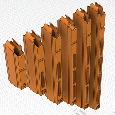 Băng đạn Talon V2 tự in (kiểu thẳng và kiểu nghiêng)