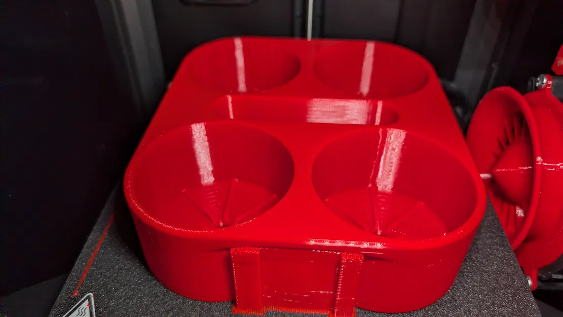 Khay đựng ly nước Drink Caddy 4 ngăn tiện lợi cho mọi nhu cầu - Image 9