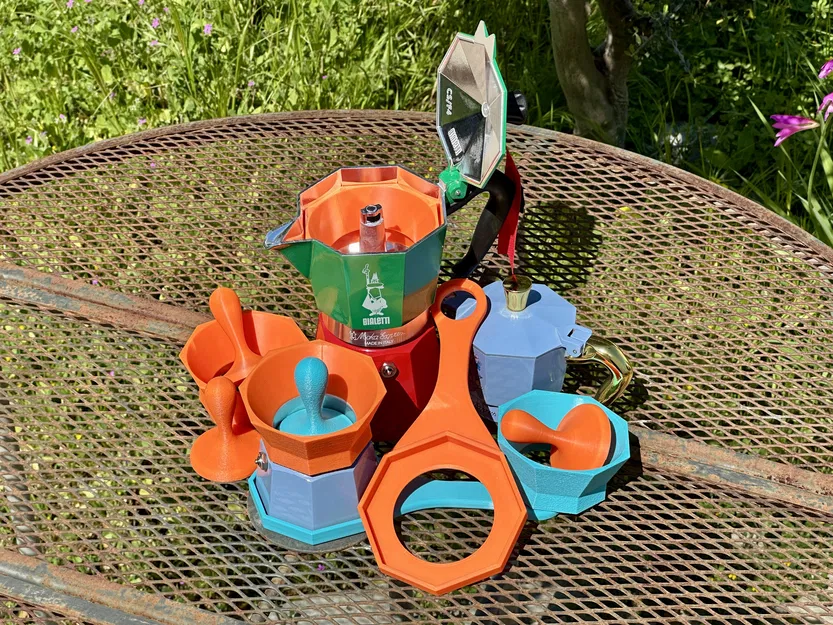 Bộ Dụng Cụ Pha Cà Phê Bialetti Moka Pot (Cho ấm 3 & 6 Cup) - Image 2