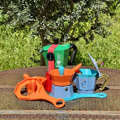 Bộ Dụng Cụ Pha Cà Phê Bialetti Moka Pot (Cho ấm 3 & 6 Cup)