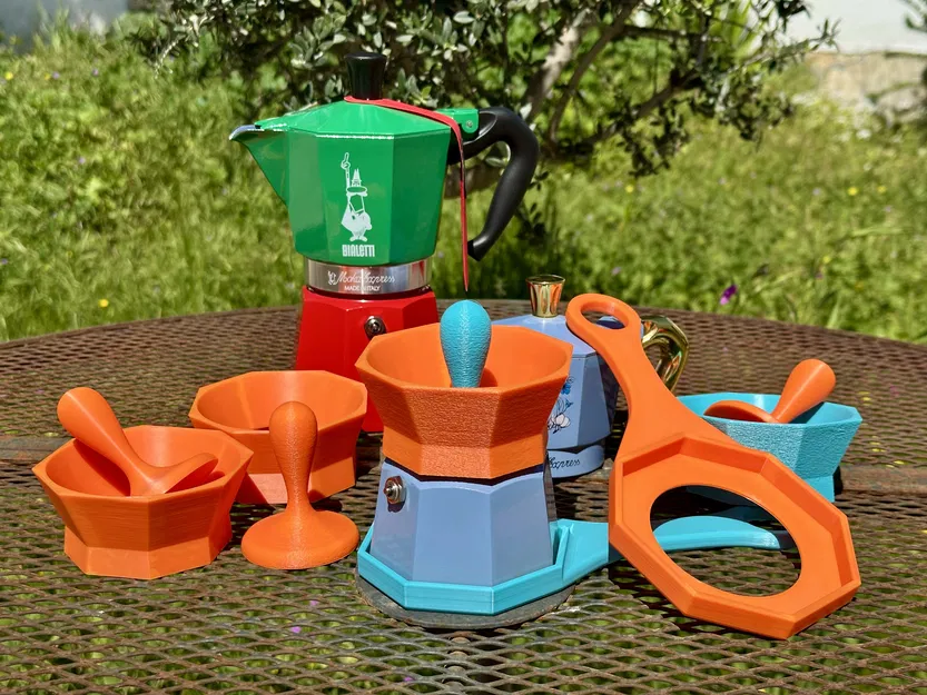 Bộ Dụng Cụ Pha Cà Phê Bialetti Moka Pot (Cho ấm 3 & 6 Cup) - Image 4