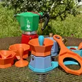 Bộ Dụng Cụ Pha Cà Phê Bialetti Moka Pot (Cho ấm 3 & 6 Cup) - Thumbnail 4