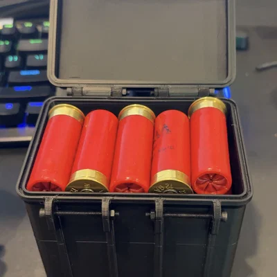 Hộp đựng đạn 12 Gauge in 3D: Thiết kế bền bỉ, tùy biến cao