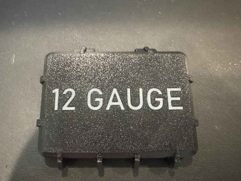 Hộp đựng đạn 12 Gauge in 3D: Thiết kế bền bỉ, tùy biến cao - Image 2