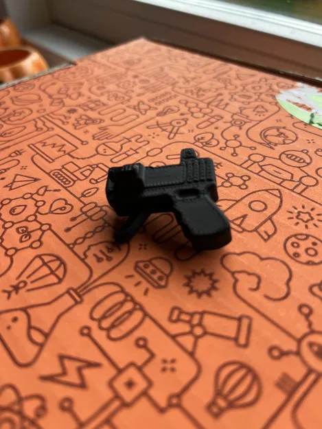 Mô hình súng bắn bi mini tiny bb gun gen.3 V2 cho máy in 3D - Image 2