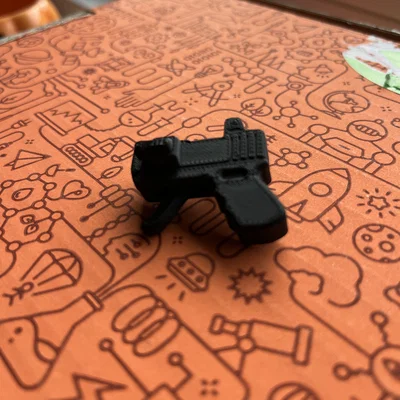 Mô hình súng bắn bi mini tiny bb gun gen.3 V2 cho máy in 3D
