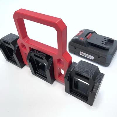 Khay giữ pin Parkside X20V (loại 6x/10x)