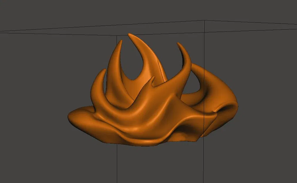 Fire - Đế nến LED hình ngọn lửa - Không cần support - Image 2