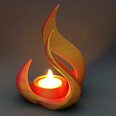 Wild Flame - Đế cắm nến LED hình ngọn lửa - không cần support