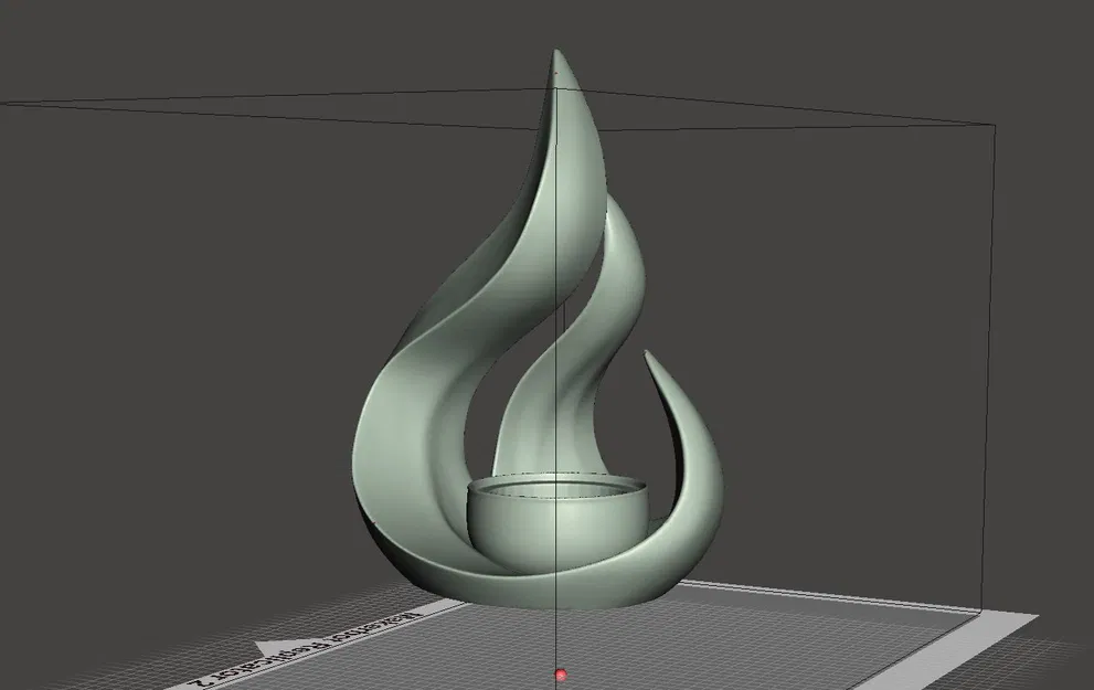 Wild Flame - Đế cắm nến LED hình ngọn lửa - không cần support - Image 2