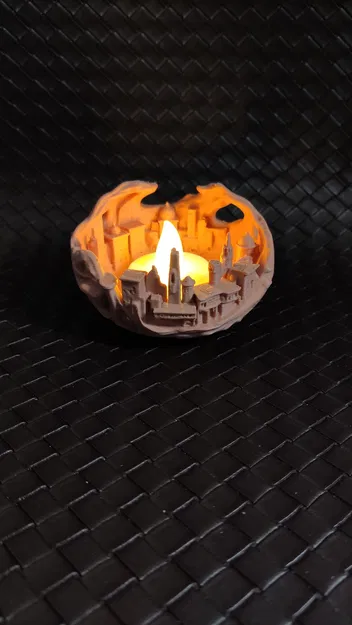 Sand city - Đế nến LED tealight - Image 5