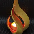 Wild Flame - Đế cắm nến LED hình ngọn lửa - không cần support - Thumbnail 6