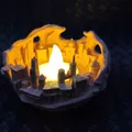 Sand city - Đế nến LED tealight - Thumbnail 6