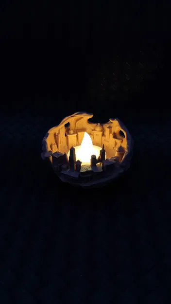 Sand city - Đế nến LED tealight - Image 8