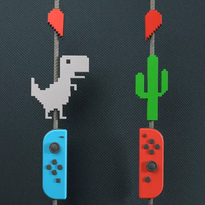 Mô hình trang trí Beads Duos phong cách pixel art độc đáo