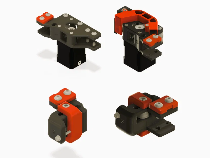 Bộ truyền động và bánh dẫn hướng Voron 2.4 A/B (File in 3D) - Image 1