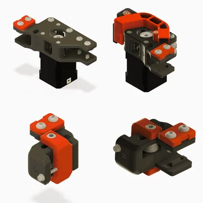 Bộ truyền động và bánh dẫn hướng Voron 2.4 A/B (File in 3D)