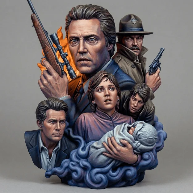 Mô hình 3D The Dead Zone - 1983: Tác phẩm nghệ thuật kinh điển - Image 1