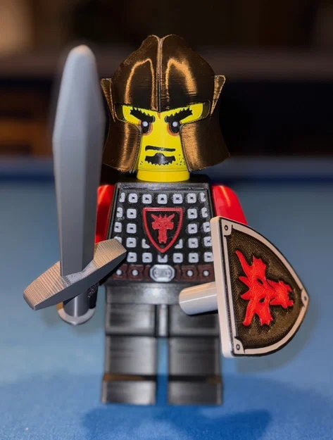 Mô hình MegaFigure Hiệp sĩ Rồng (Dragon Knight) chủ đề Lâu đài (Tỉ lệ 5:1) - Image 1