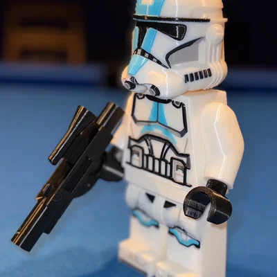 Star Wars Clone Trooper - 501st Legion Brick MegaFigure (Tỷ lệ 5:1)
