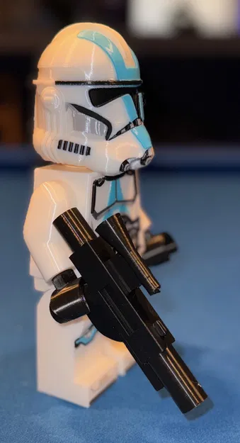 Star Wars Clone Trooper - 501st Legion Brick MegaFigure (Tỷ lệ 5:1) - Image 4