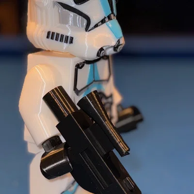 Star Wars Clone Trooper - 501st Legion Brick MegaFigure (Tỷ lệ 5:1)