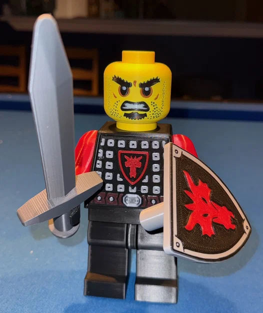 Mô hình MegaFigure Hiệp sĩ Rồng (Dragon Knight) chủ đề Lâu đài (Tỉ lệ 5:1) - Image 5