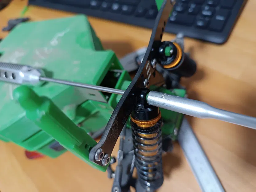 Khớp nối giảm xóc trên cho xe RC (Koswork, Exo Design, Xtra Speed) - Image 2