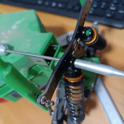 Khớp nối giảm xóc trên cho xe RC (Koswork, Exo Design, Xtra Speed)