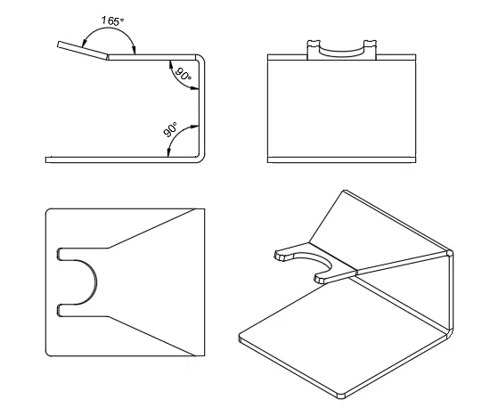 Giá đỡ hỗ trợ chiết rót túi Bag-in-Box tiện lợi in 3D - Image 2
