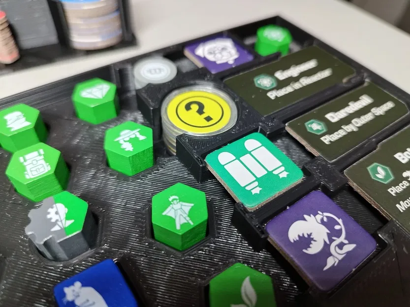 Giải pháp lưu trữ / khay đựng (insert) cho boardgame Stationfall - Image 5