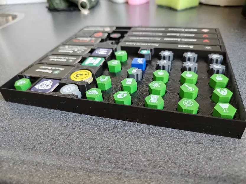 Giải pháp lưu trữ / khay đựng (insert) cho boardgame Stationfall - Image 9