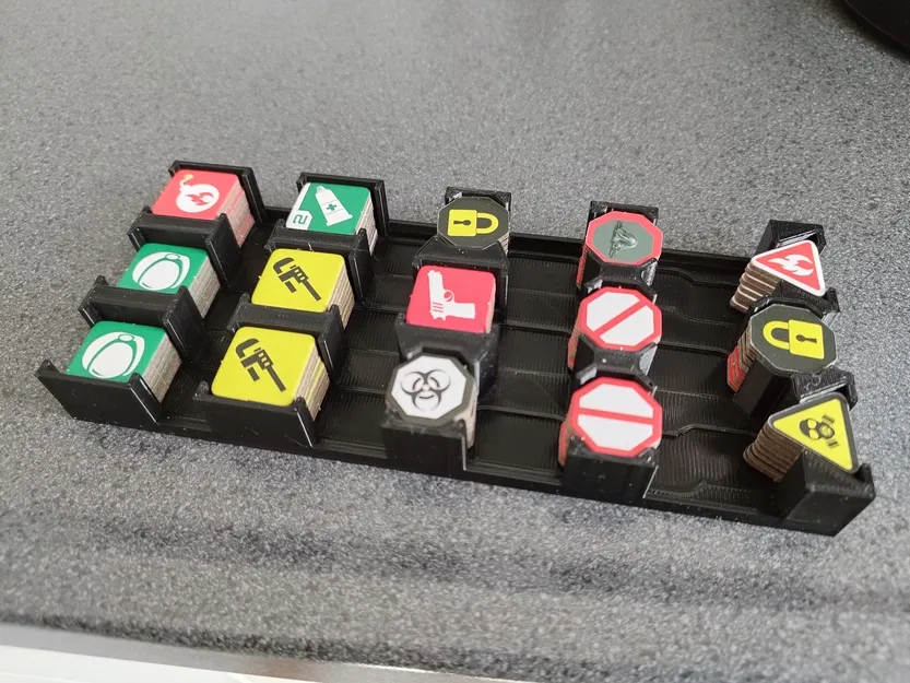 Giải pháp lưu trữ / khay đựng (insert) cho boardgame Stationfall - Image 13