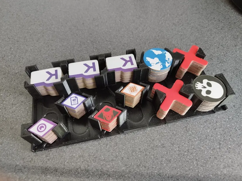 Giải pháp lưu trữ / khay đựng (insert) cho boardgame Stationfall - Image 14