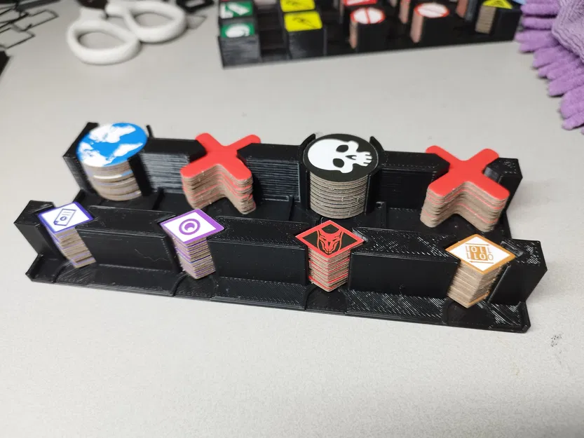 Giải pháp lưu trữ / khay đựng (insert) cho boardgame Stationfall - Image 15