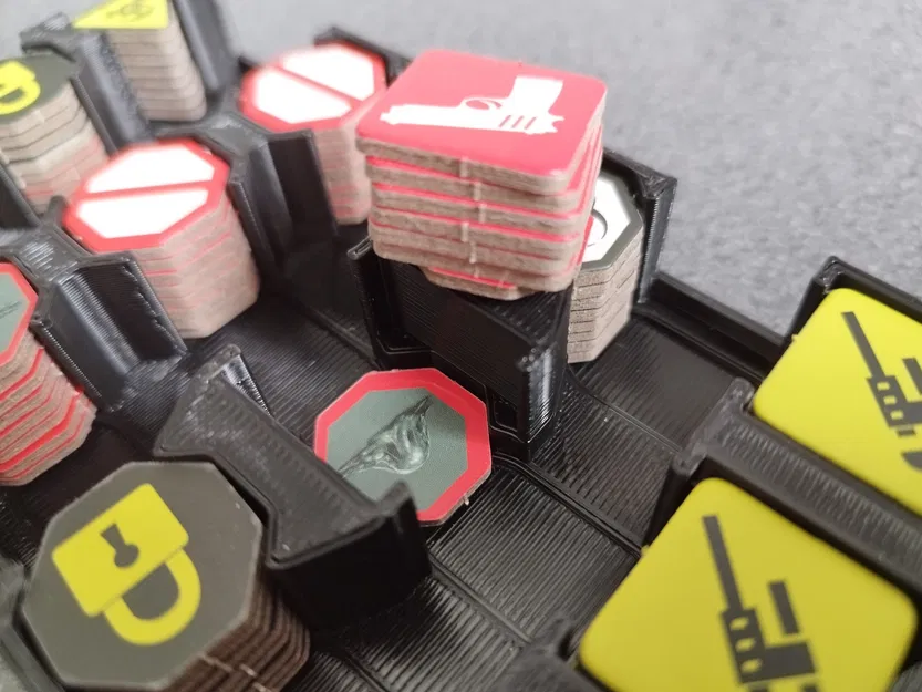 Giải pháp lưu trữ / khay đựng (insert) cho boardgame Stationfall - Image 27