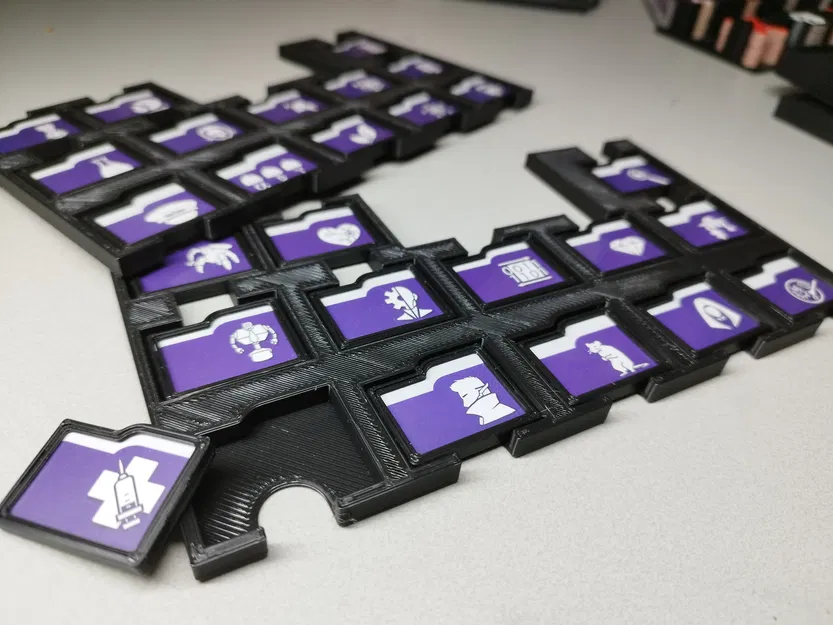 Giải pháp lưu trữ / khay đựng (insert) cho boardgame Stationfall - Image 29