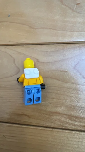 Phụ kiện ba lô cho mô hình nhân vật Brick Minifigure - Image 1