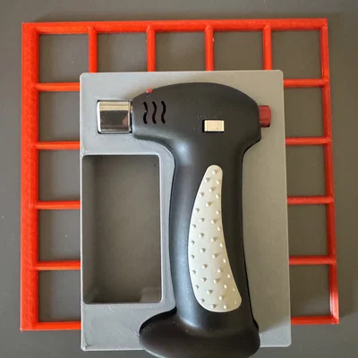 Khay đựng đèn khò bếp Gridfinity 4x3 - Sắp xếp góc bếp ngăn nắp