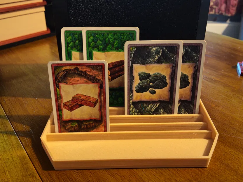 Hộp Đựng Quân Cờ Và Giá Để Thẻ Bài Catan In 3D Đa Năng - Image 3