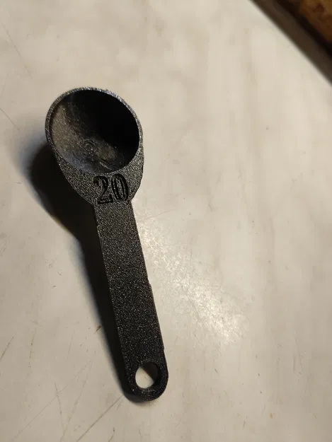 Muỗng đong sữa bột 20ml in 3D tiện lợi cho bé - Image 1