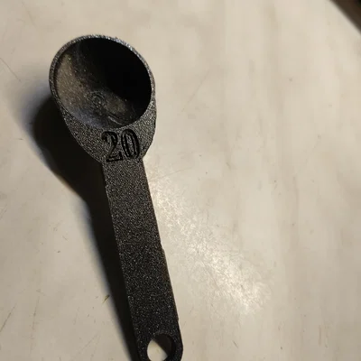 Muỗng đong sữa bột 20ml in 3D tiện lợi cho bé