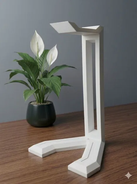 Giá đỡ tai nghe (Headphone stand) tối giản kèm khe cắm USB - Image 1