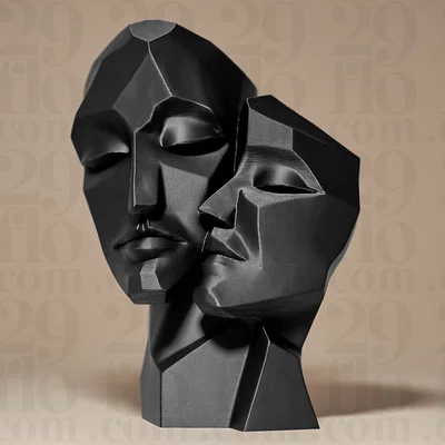 Tượng điêu khắc khuôn mặt (Faces Sculpture) nghệ thuật